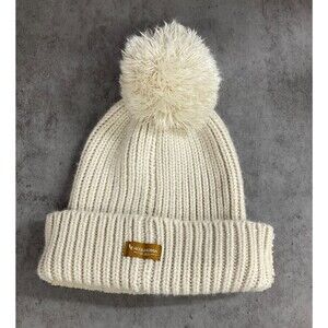 Koolaburra Ugg beige winter pom pom hat